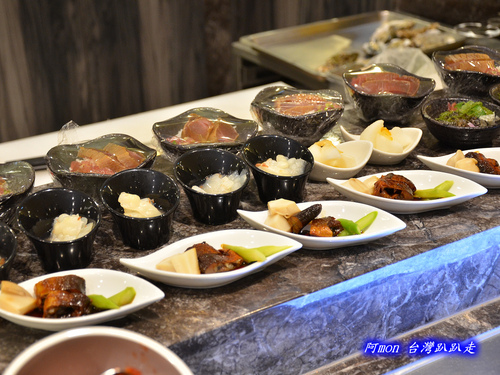 buffett,吃到飽,排餐,日式料理,沙拉吧,甜點,生魚片,義式料理,高雄,麗尊飯店